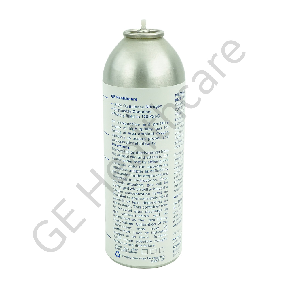 Non-Flammable Gas Mixture 18.5 Percent Oxygen Non-Flammable Gas Mixture 18.5 Percent Oxygen
